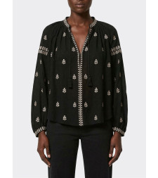 [Isabel Marant] Blouse SS26 HT0826FAD1J12I 01BK