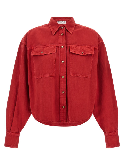 [Brunello Cucinelli] Shirts Long Sleeve SS26 ML996NC206C9053