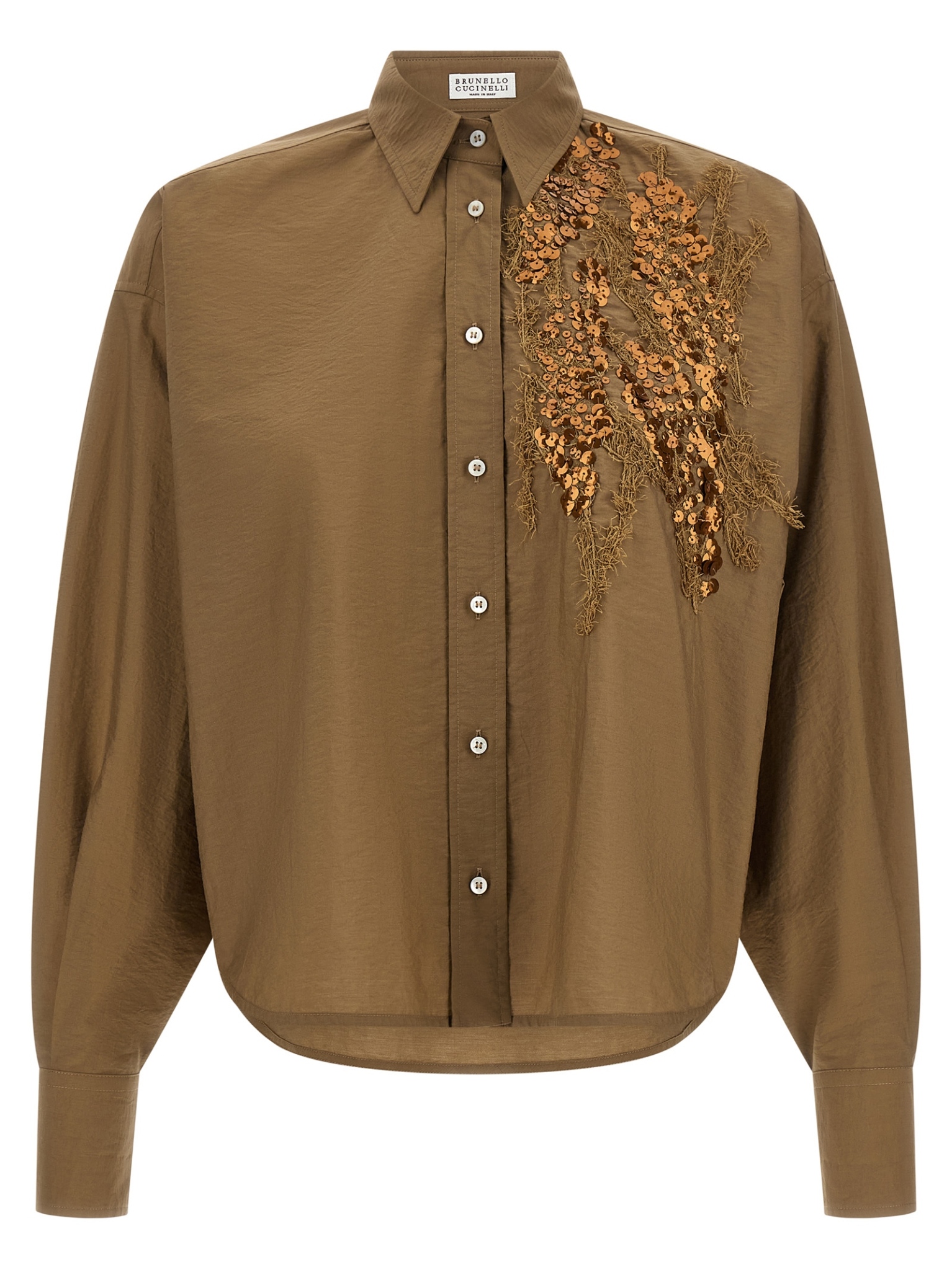 [Brunello Cucinelli] Shirts Long Sleeve SS26 M0F79RJ916C9266