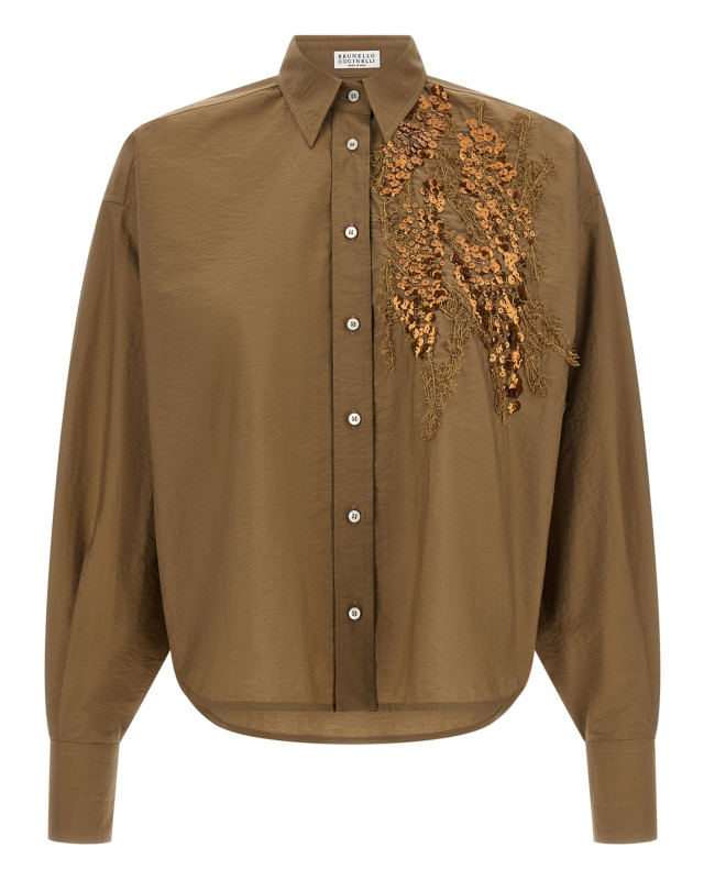 [Brunello Cucinelli] Shirts Long Sleeve SS26 M0F79RJ916C9266