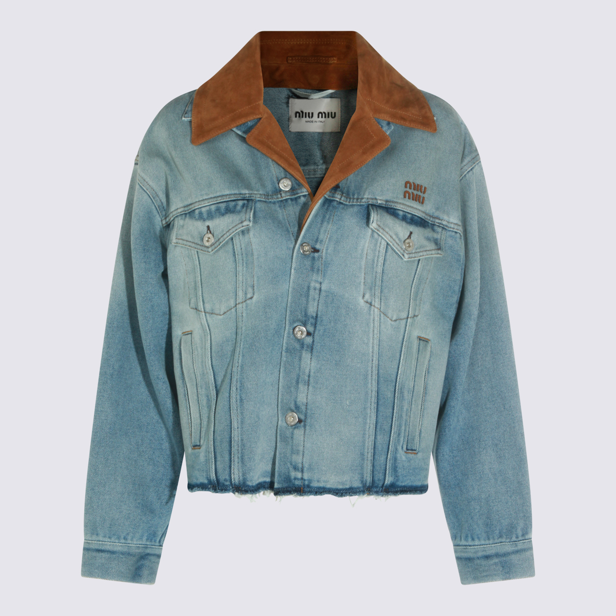 [Miu Miu] Denim Jacket FW26 GWB313SOOO196YF0013