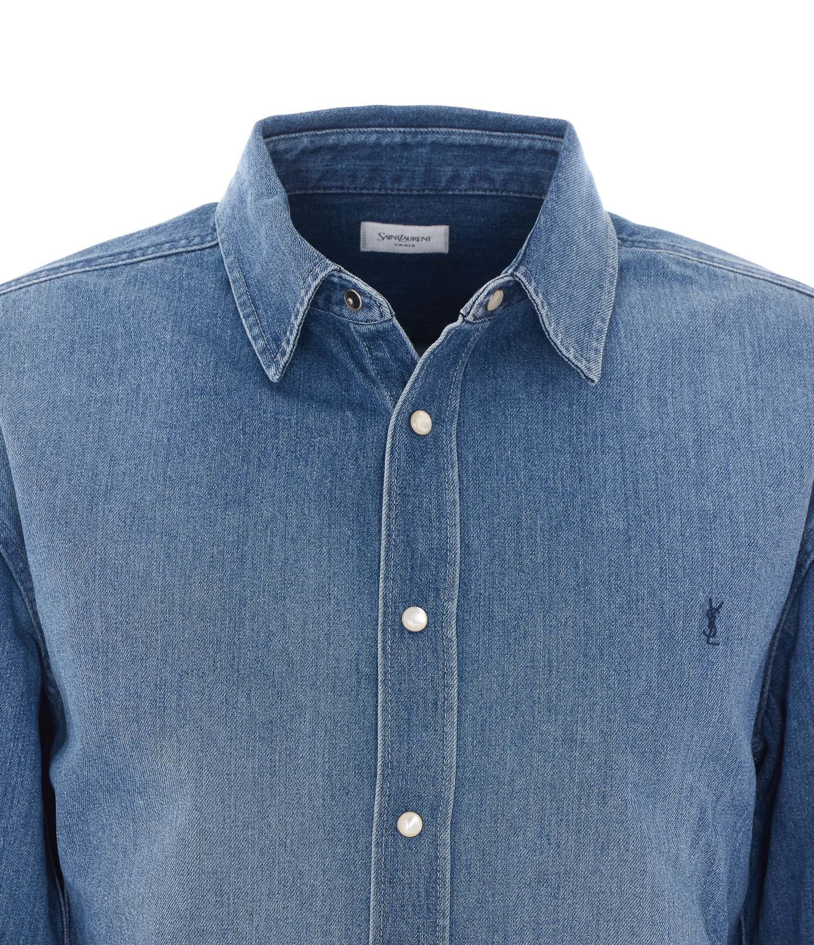 [Saint Laurent] Shirts Long Sleeve SS26 862246Y29YA4428