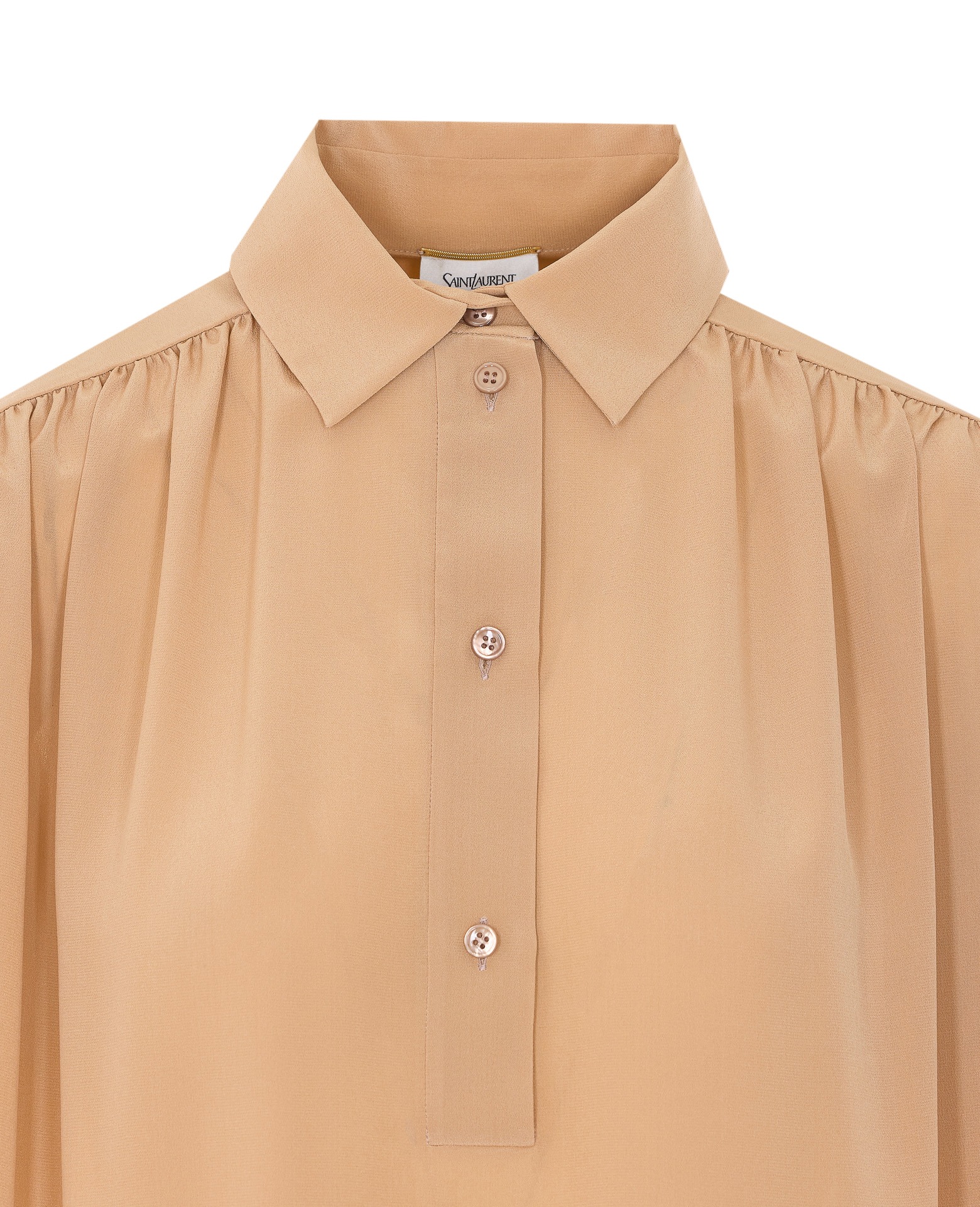 [Saint Laurent] Shirts Long Sleeve SS26 860987Y100W9350