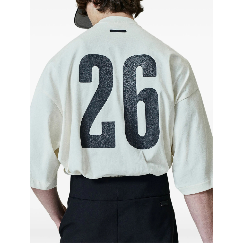[Fear Of God Essentials] T-shirts Short Sleeve FW26 RW00268  IVORY
