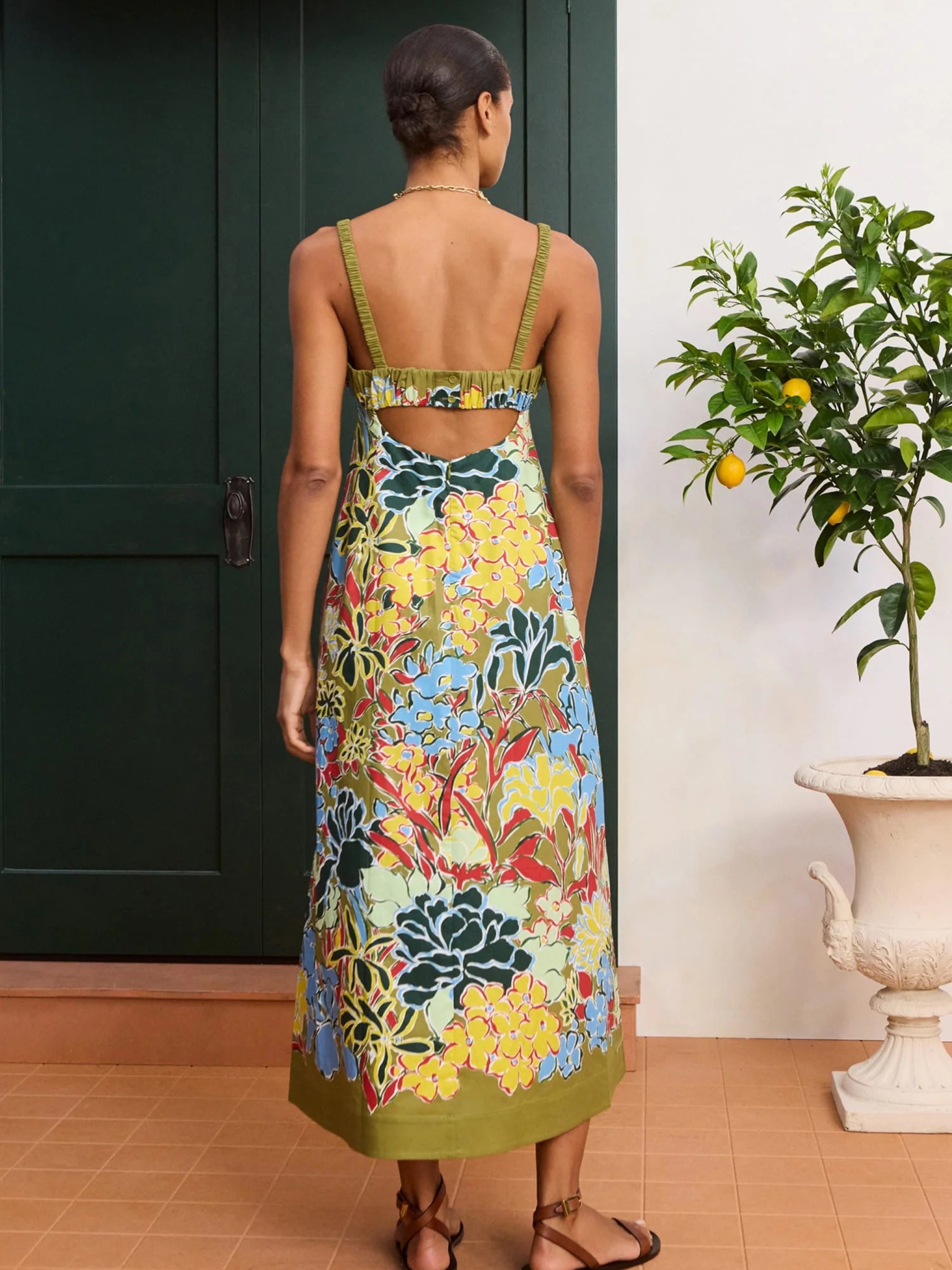 [Alemais] Sleeveless dress FW26 7224DMULTI