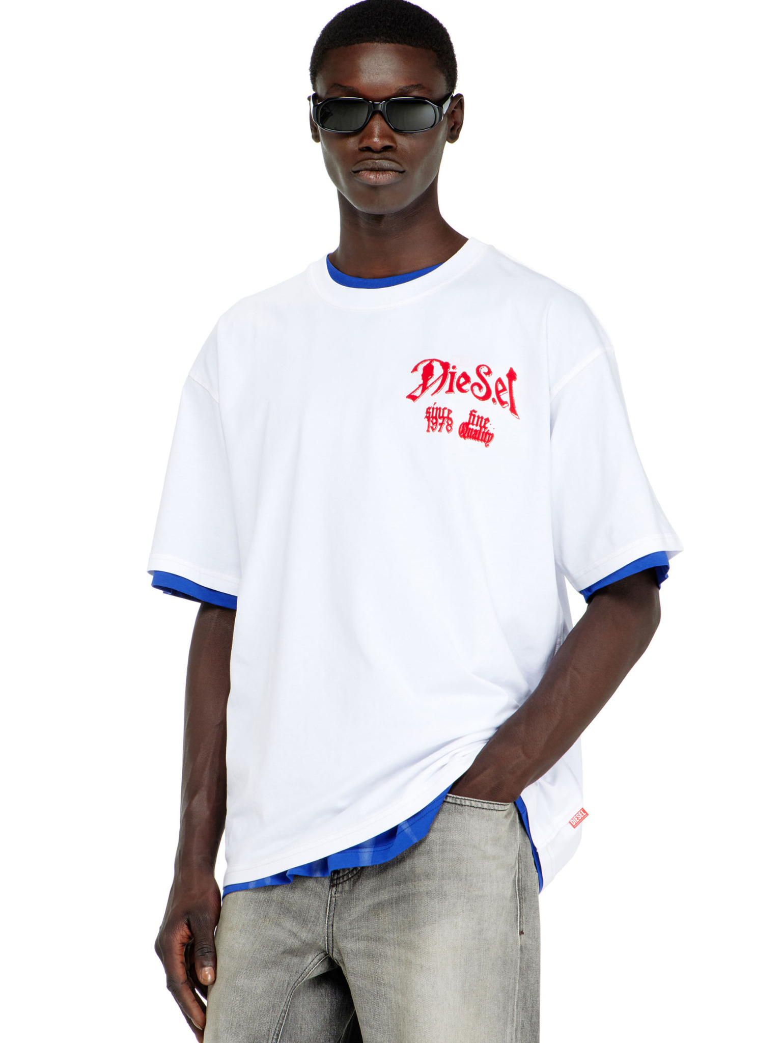 [Diesel] T-shirts Short Sleeve FW26 A222440QIAM100