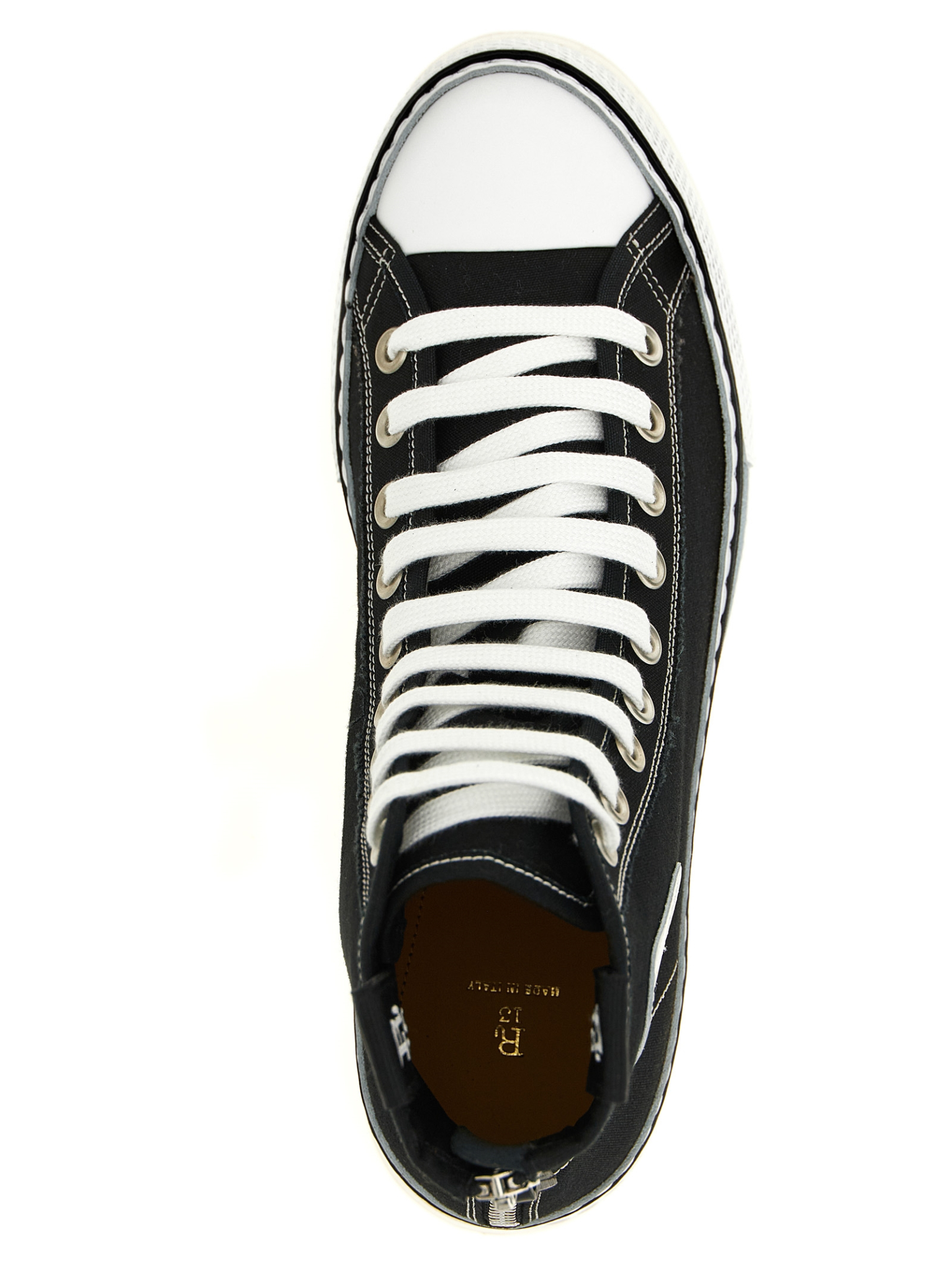 [R13] Sneakers FW26 R13S0071001BLACKCANVAS