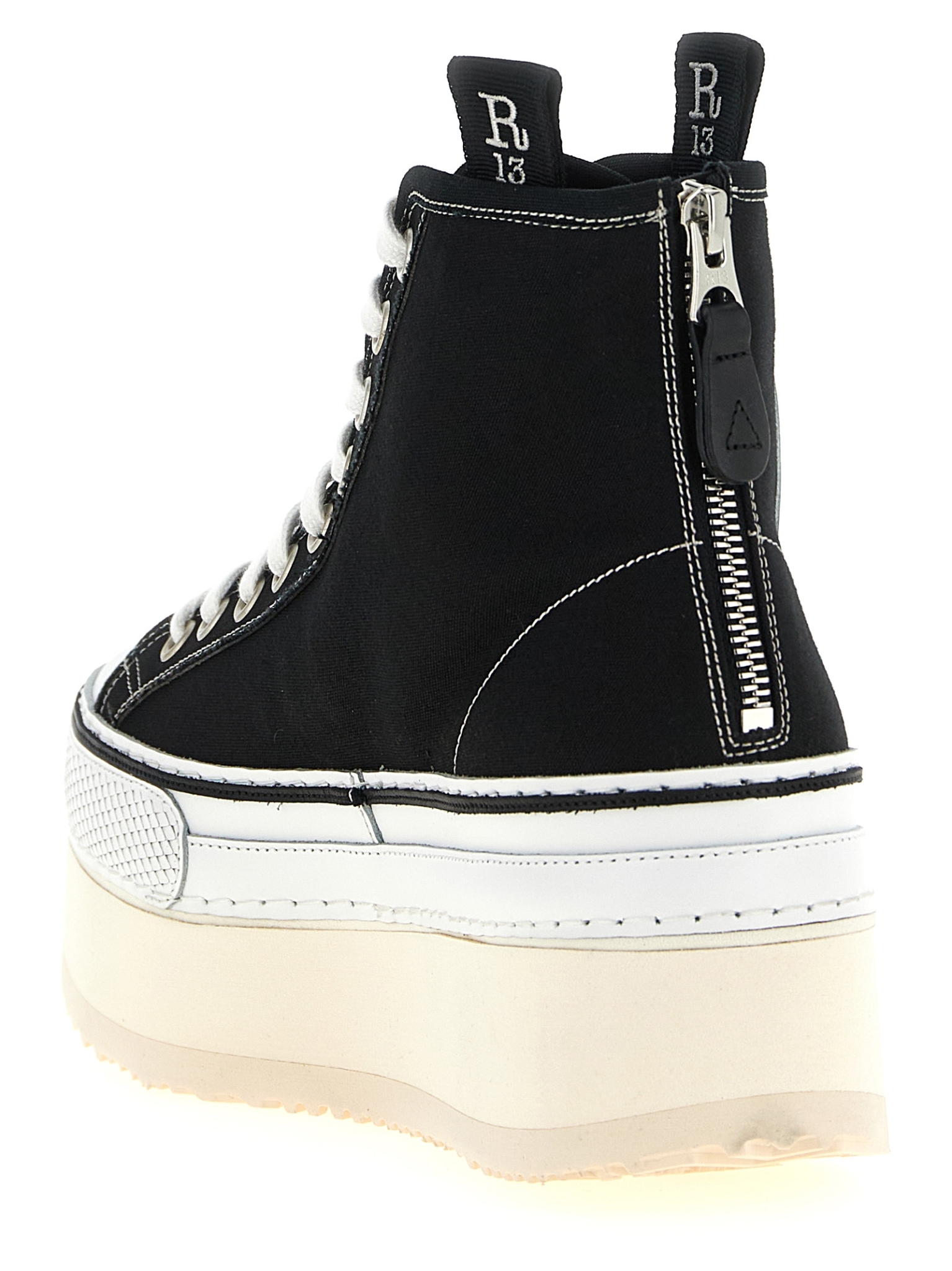 [R13] Sneakers FW26 R13S0071001BLACKCANVAS
