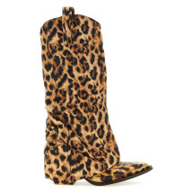 [R13] Boots FW26 R13S0107S263APRINTEDYELLOWLEOPARD