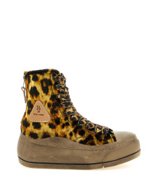 [R13] Sneakers FW26 R13S5037S280ZYELLOWVELVETLEOPARD