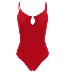 [Hunza G] Swimsuit FW26 TONISWIMRED