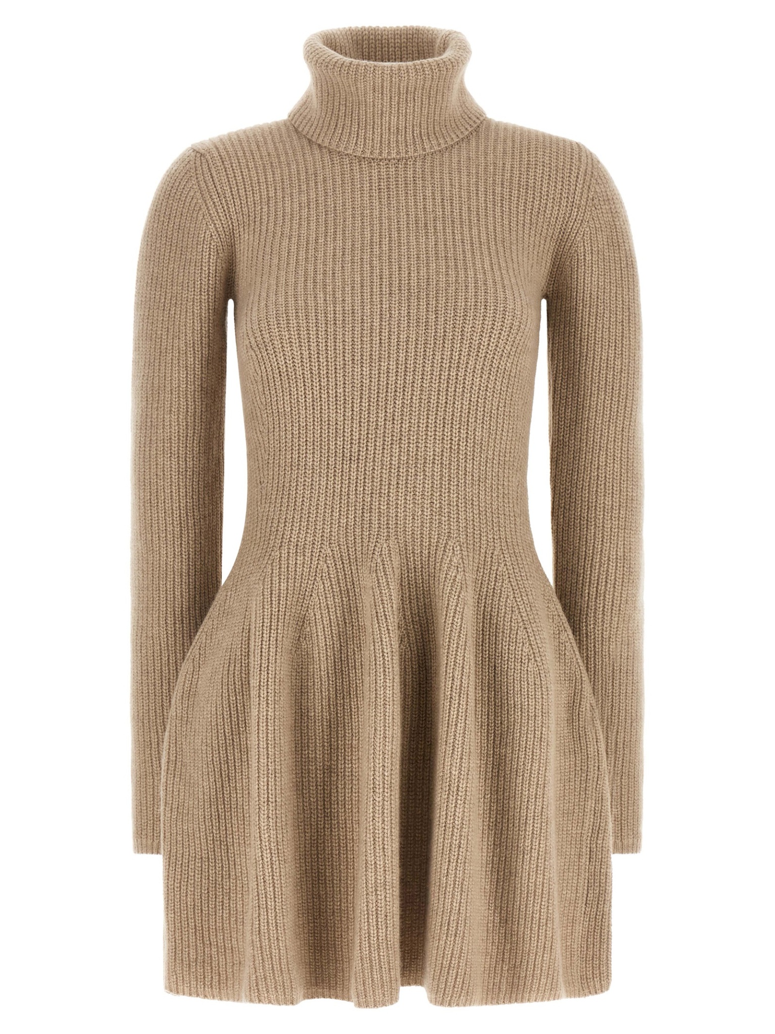 [MAGDA BUTRYM] Long sleeve dress FW26 245726BEIGE