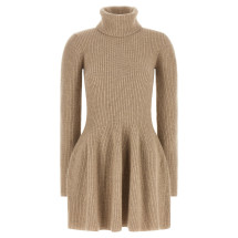 [MAGDA BUTRYM] Long sleeve dress FW26 245726BEIGE