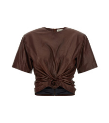 [MAGDA BUTRYM] T-shirts Short Sleeve FW26 280726BROWN
