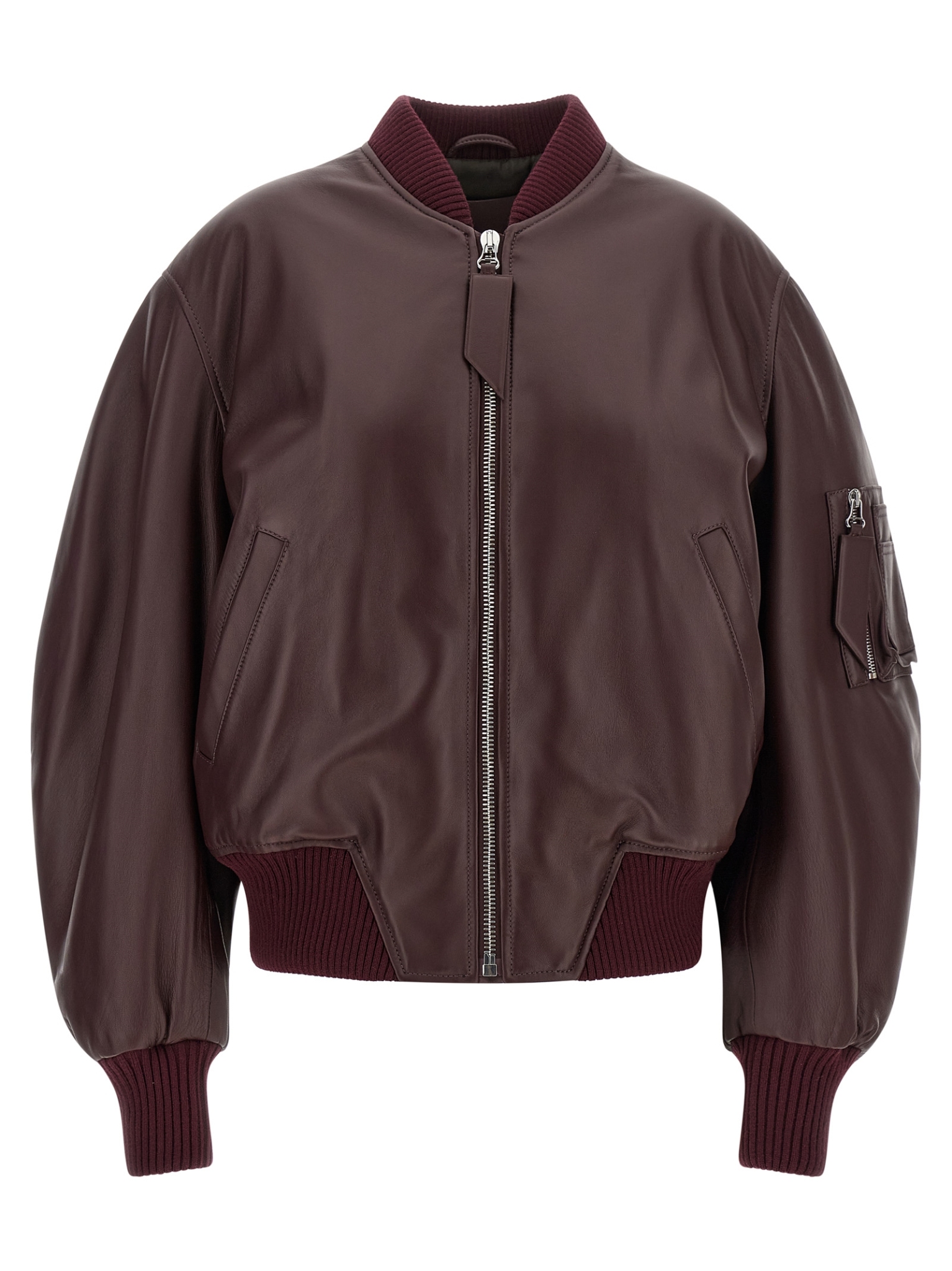 [The Attico] Bomber jacket FW26 261WCB00004LBT128AA246