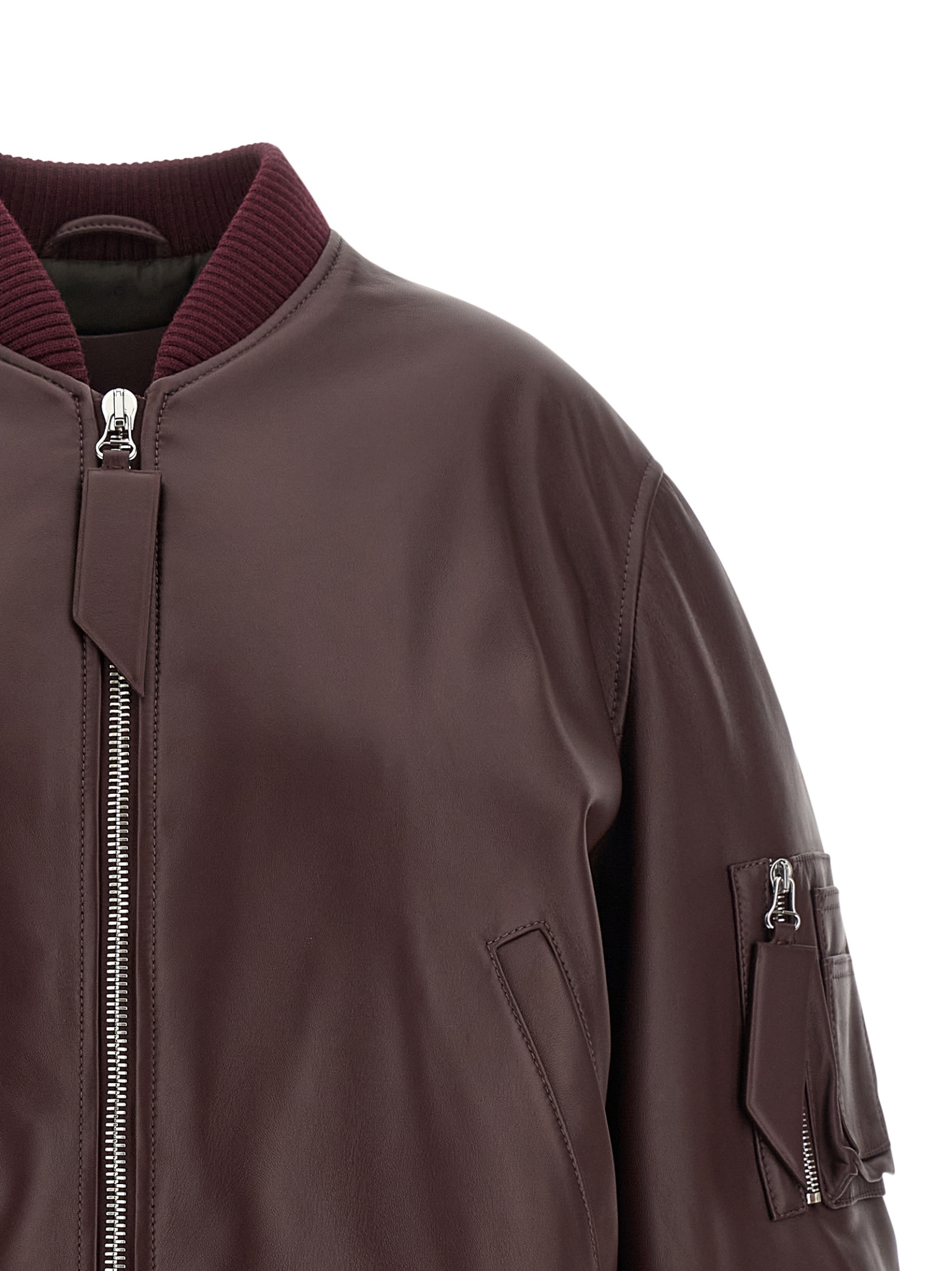 [The Attico] Bomber jacket FW26 261WCB00004LBT128AA246