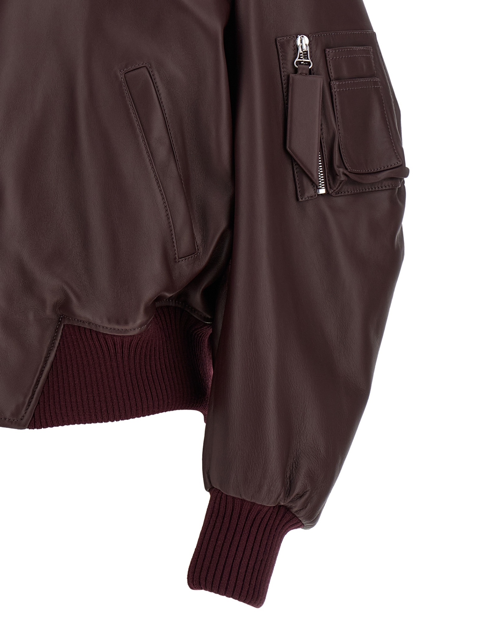 [The Attico] Bomber jacket FW26 261WCB00004LBT128AA246