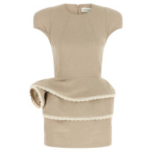 [MAGDA BUTRYM] Short sleeve dress FW26 328726BEIGE