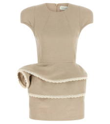 [MAGDA BUTRYM] Short sleeve dress FW26 328726BEIGE