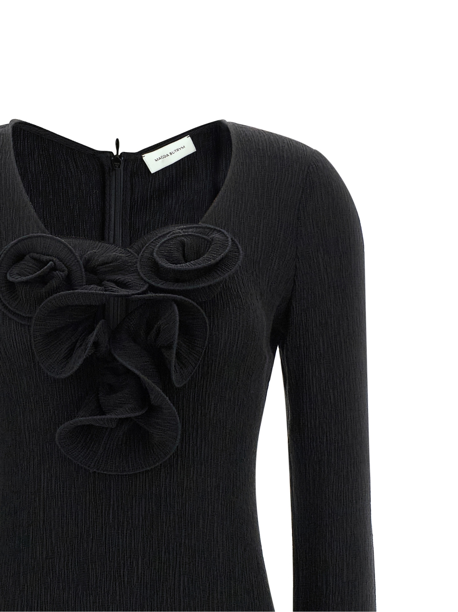 [MAGDA BUTRYM] Long sleeve dress FW26 131523BLACK