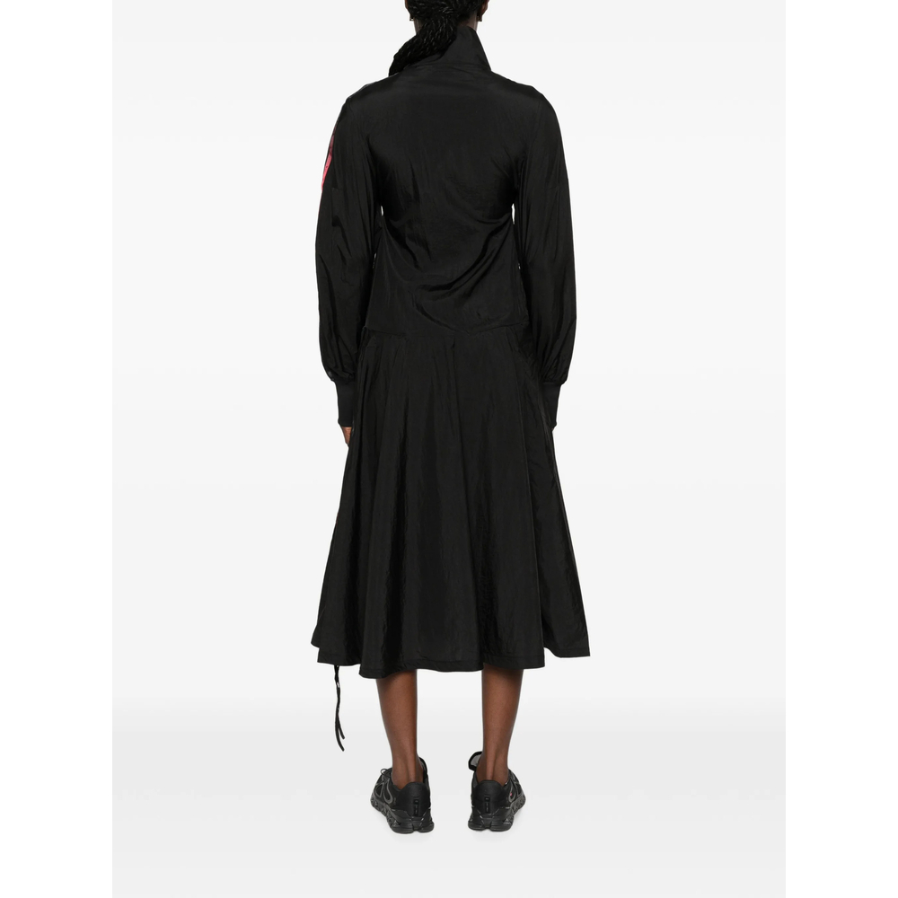[Y-3] Long sleeve dress FW26 KS1434  BLACK