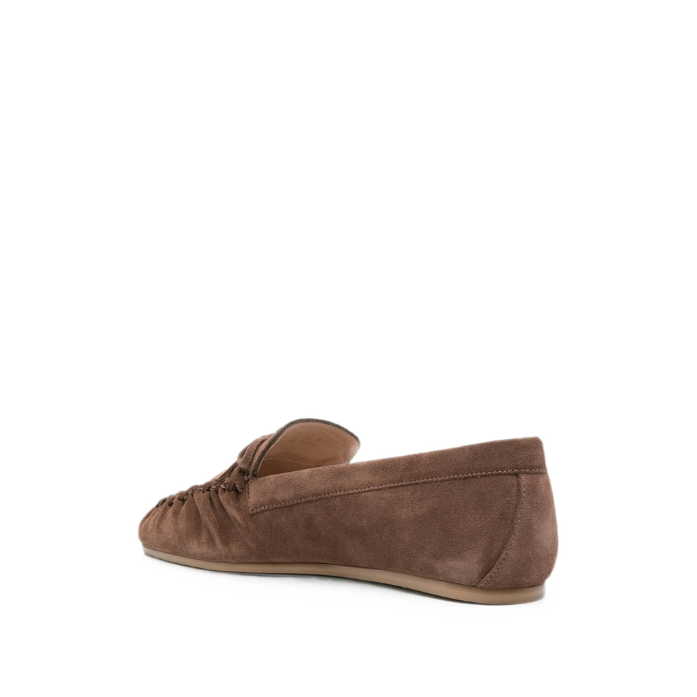 [Stuart Weitzman] Loafer FW26 BRITT BOW  CIGAR