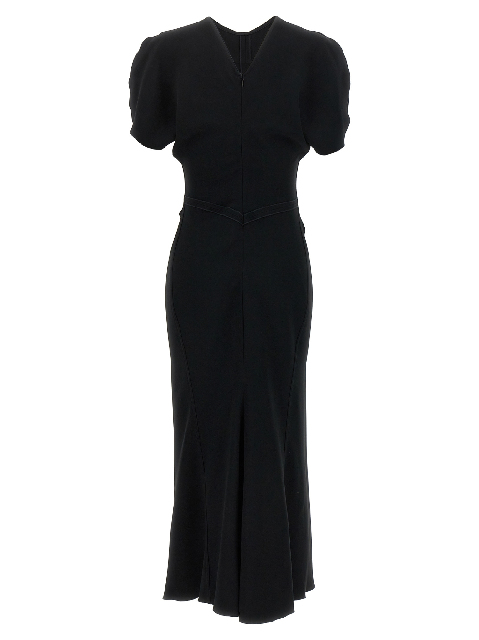 [VICTORIA BECKHAM] Short sleeve dress FW26 1124WDR005227ABLACK
