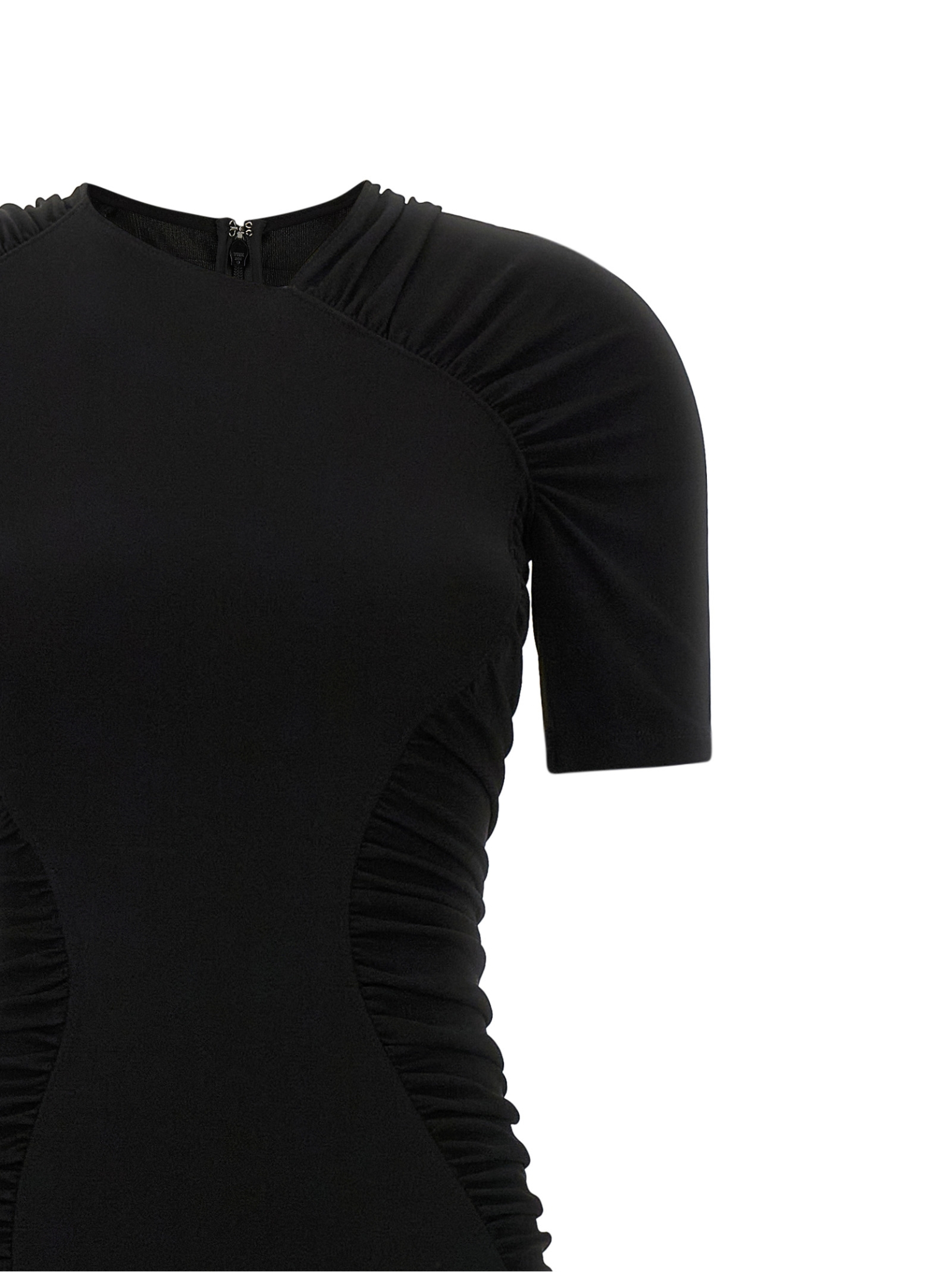 [VICTORIA BECKHAM] Short sleeve dress FW26 1326WDR007375ABLACK