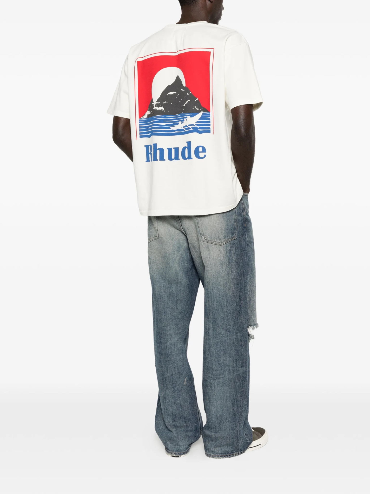 [Rhude] T-shirts Short Sleeve SS26 RHPS26TT180126010WHITE