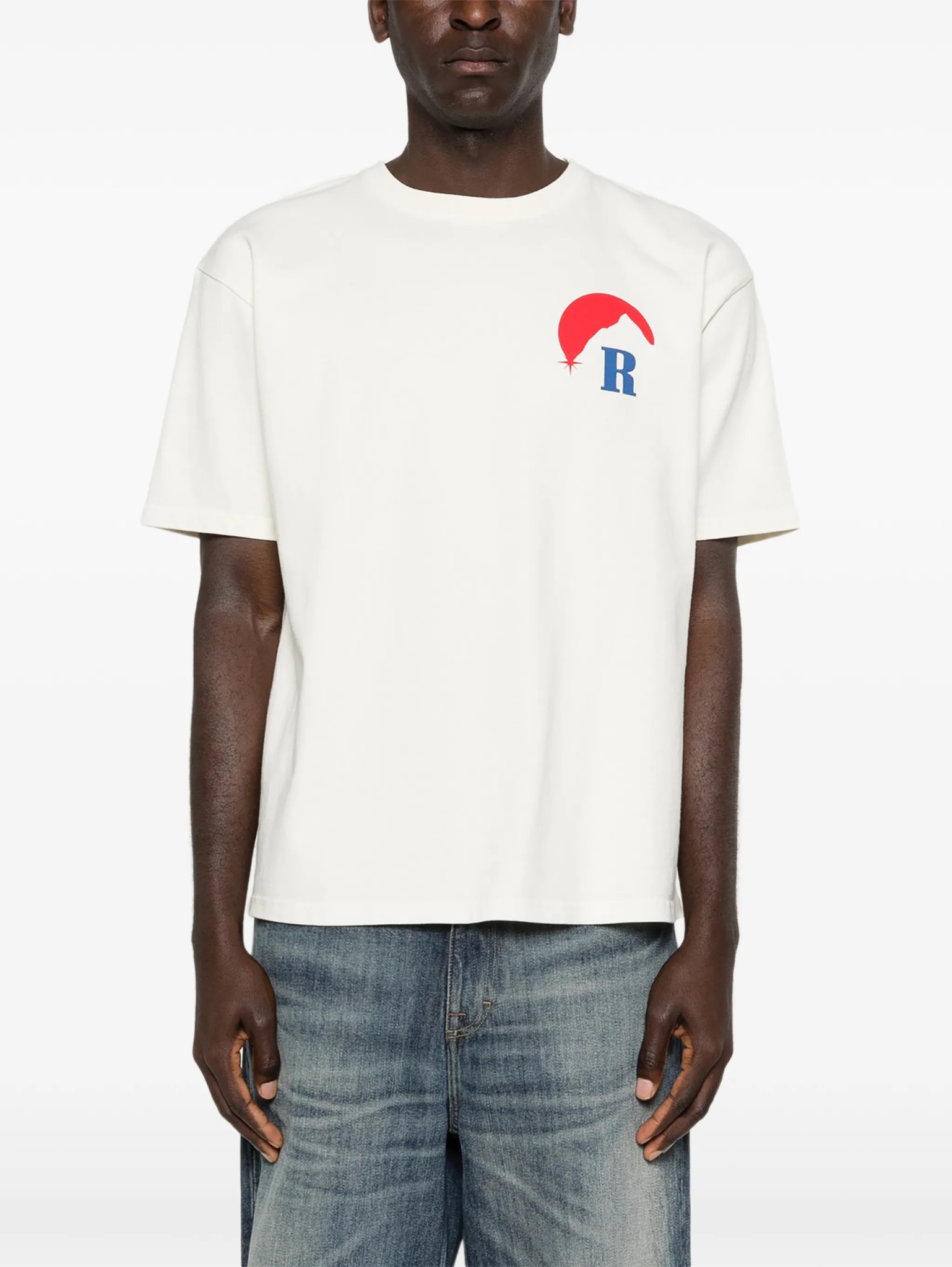 [Rhude] T-shirts Short Sleeve SS26 RHPS26TT180126010WHITE
