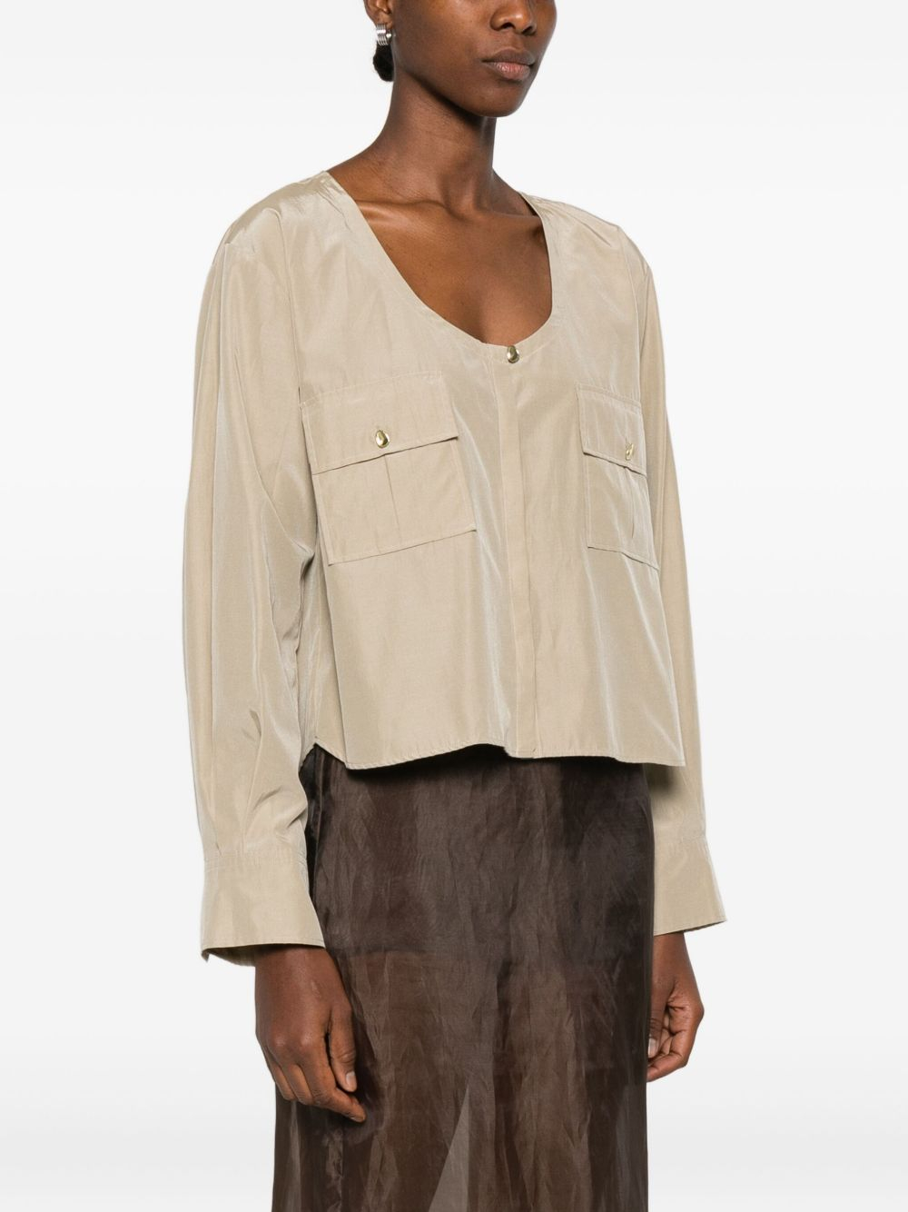 [Forte Forte] Shirts Long Sleeve SS26 14567MYSHIRTSAND