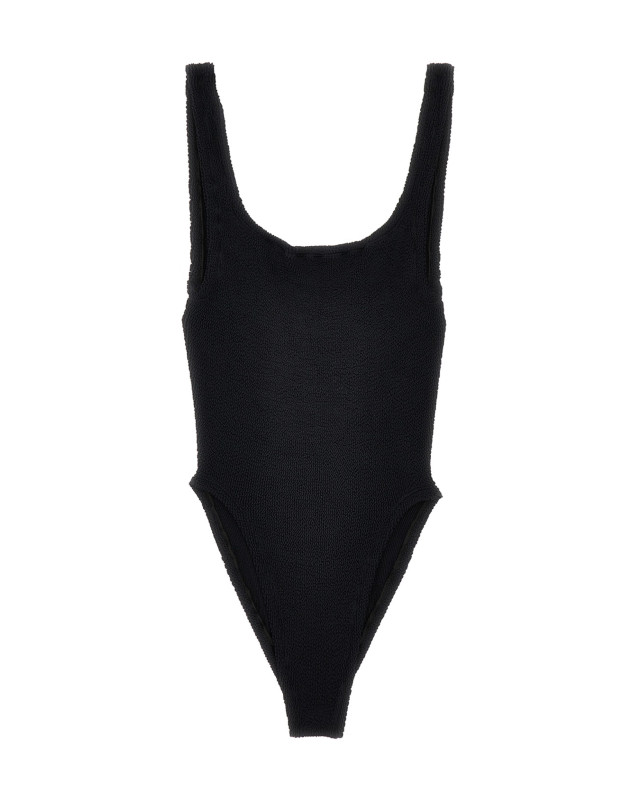 [Hunza G] Monokini FW26 SQUARENECKSWIMBLACK
