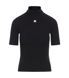 [Courreges] Knitwear FW26 PERMPU026FI00019999 BLACK