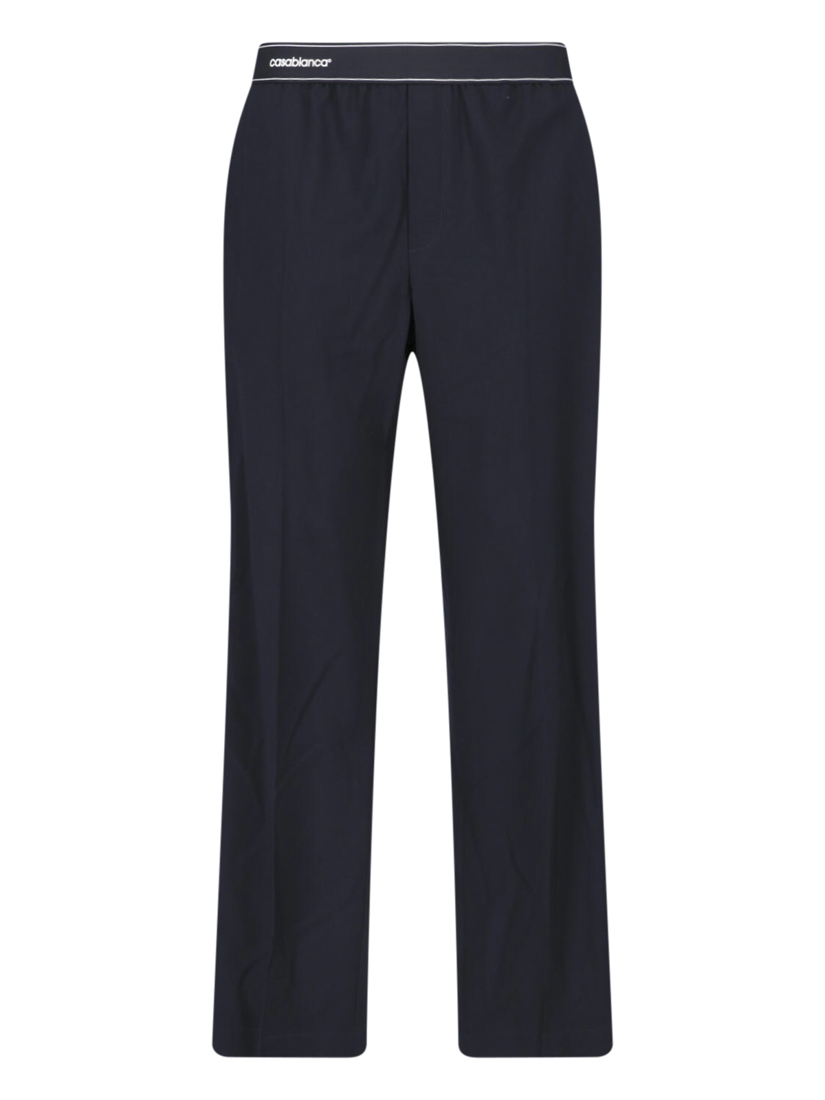 [Casablanca] Trousers FW26 M PF26 TR 483 01BLACK