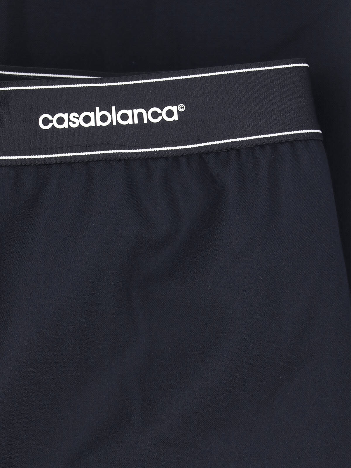 [Casablanca] Trousers FW26 M PF26 TR 483 01BLACK