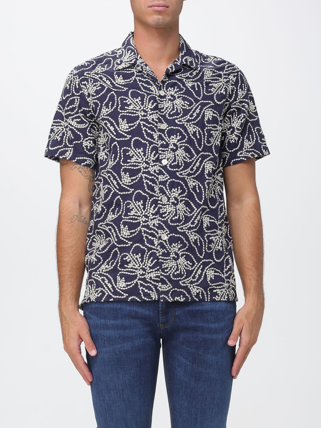[PS PAUL SMITH] Shirts Short Sleeve SS26 M2R695UV22556 49
