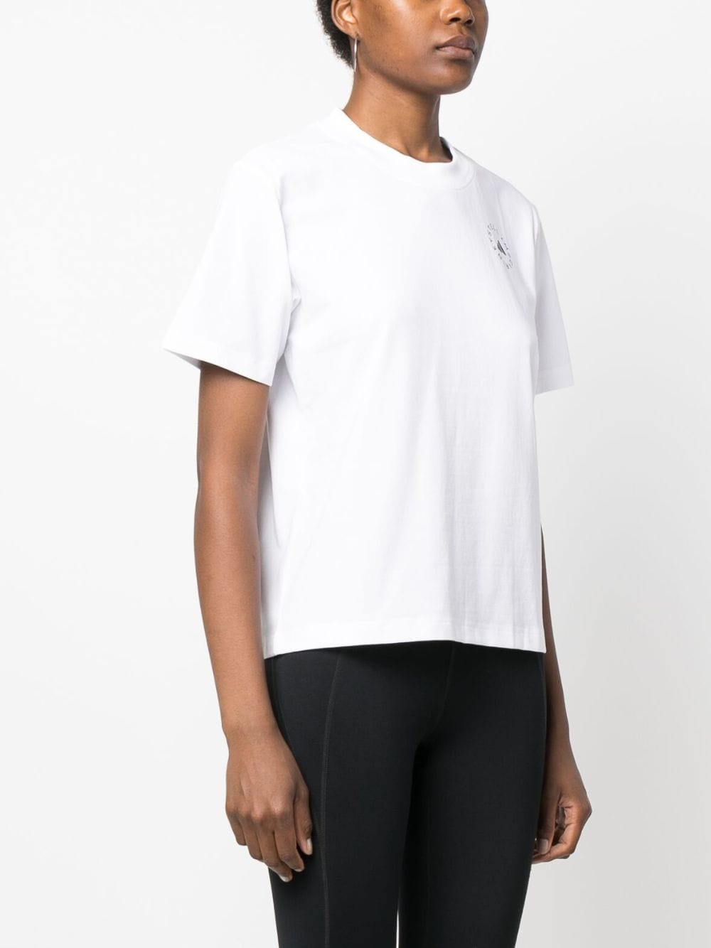 [Adidas By Stella McCartney] T-shirts Short Sleeve FW26 HR9167WHITE