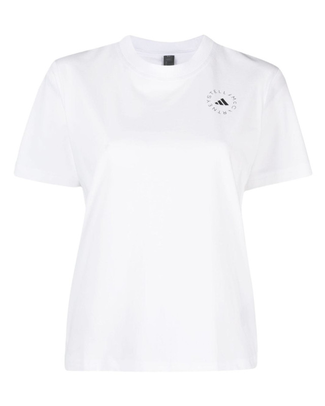 [Adidas By Stella McCartney] T-shirts Short Sleeve FW26 HR9167WHITE