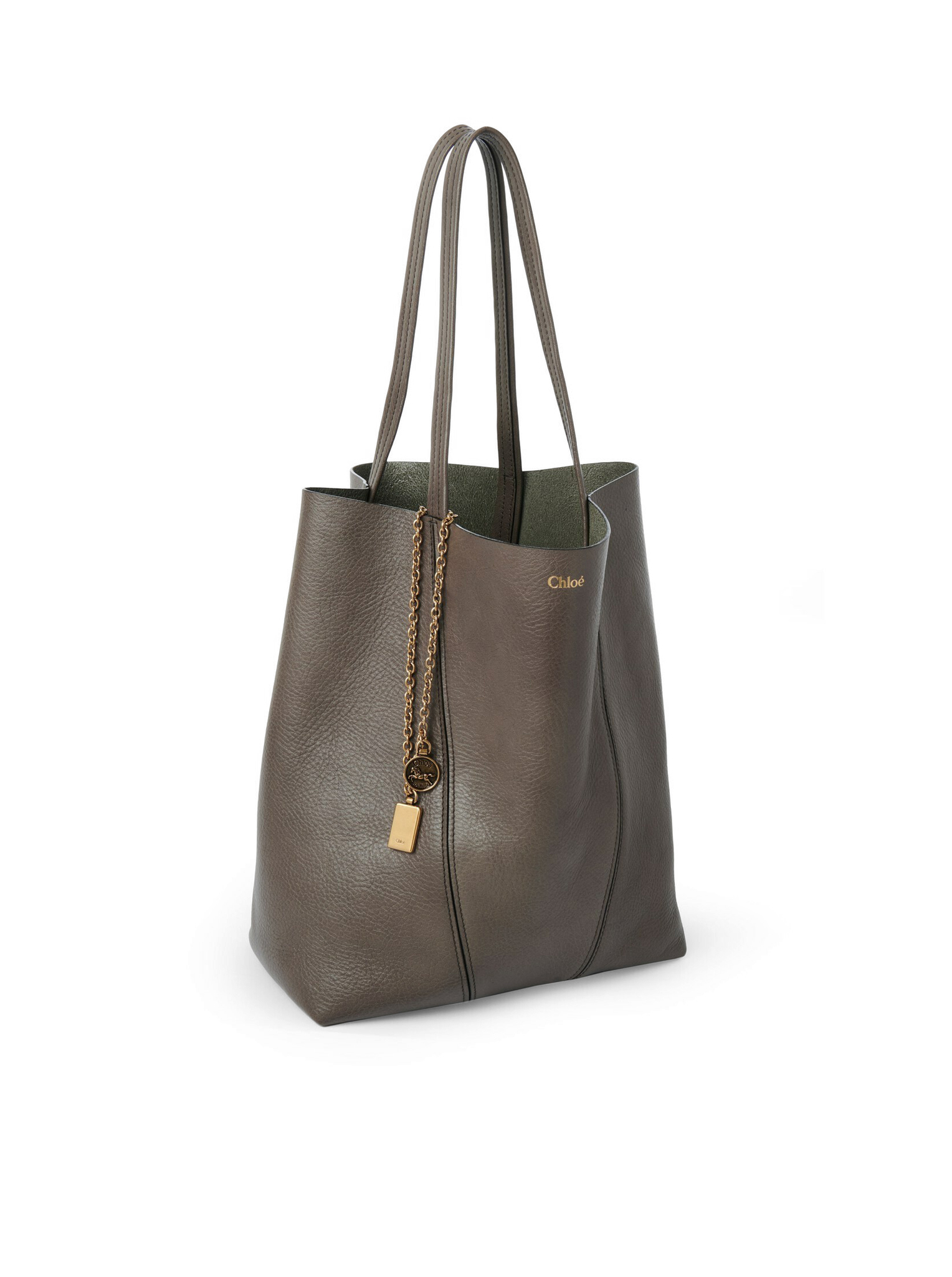 [Chloe] Tote bag FW26 CHC25SS811N84036 FLANNEL GREY