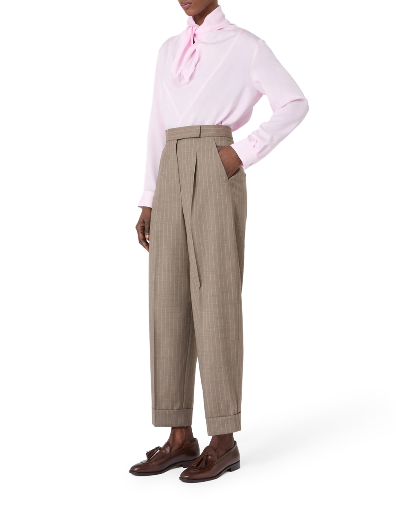 [Max Mara] Shirts Long Sleeve SS26 2611111191600074 ROSE