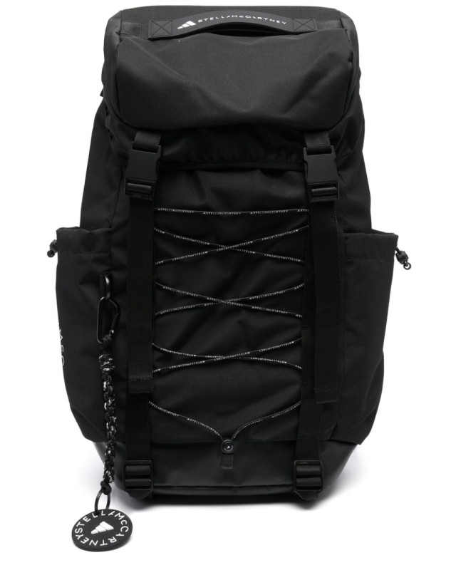 [Adidas By Stella McCartney] Backpack FW26 IN9103BLACK/WHITE/BLACK