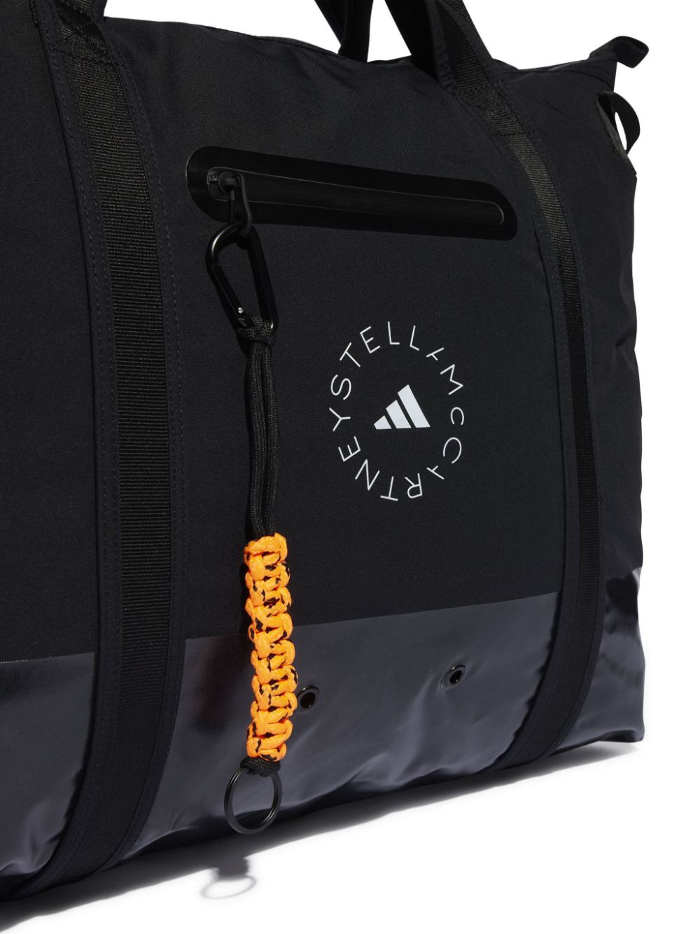 [Adidas By Stella McCartney] Tote bag FW26 IS9028BLACK/WHITE/BLACK