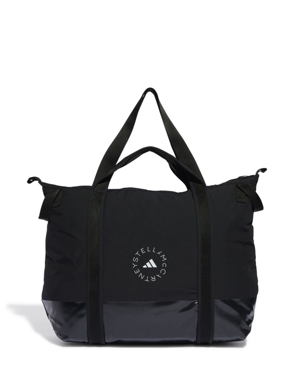 [Adidas By Stella McCartney] Tote bag FW26 IS9028BLACK/WHITE/BLACK
