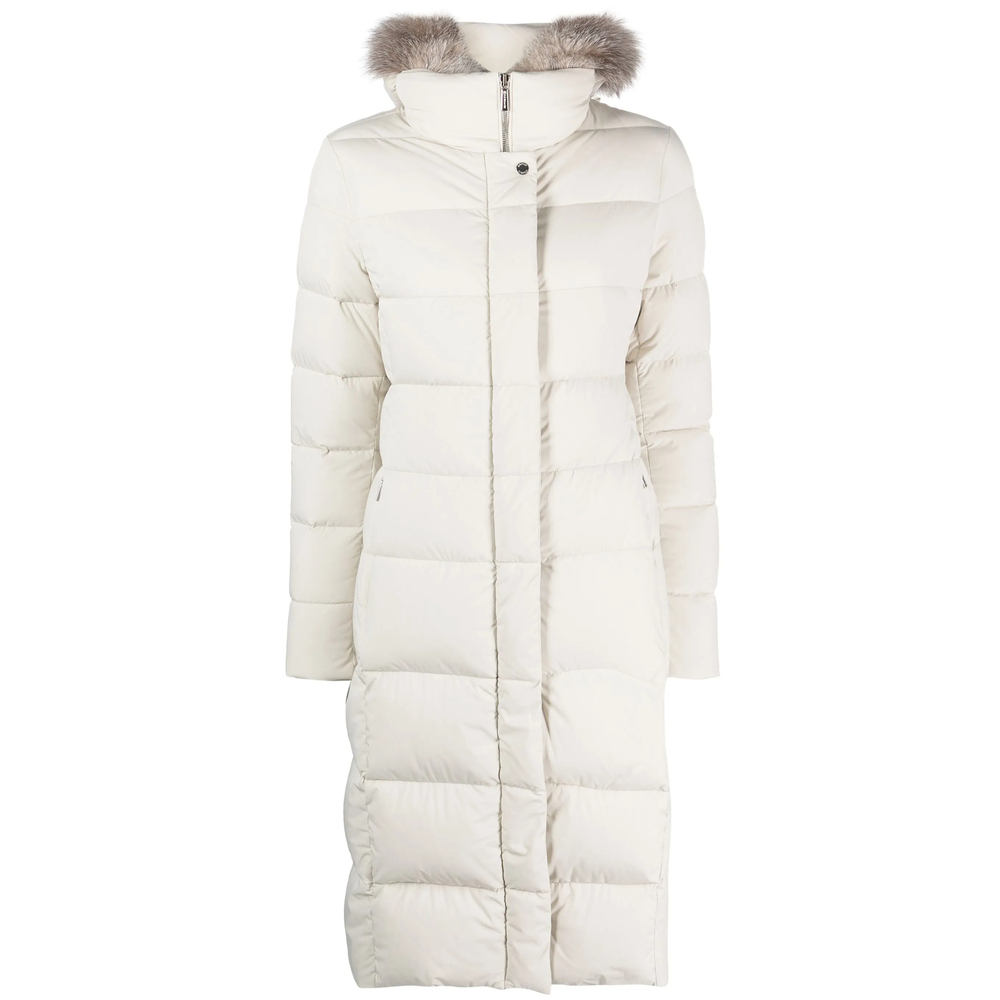 [Moorer] Coat FW26 I100047 ZAGARA-KN IVORY