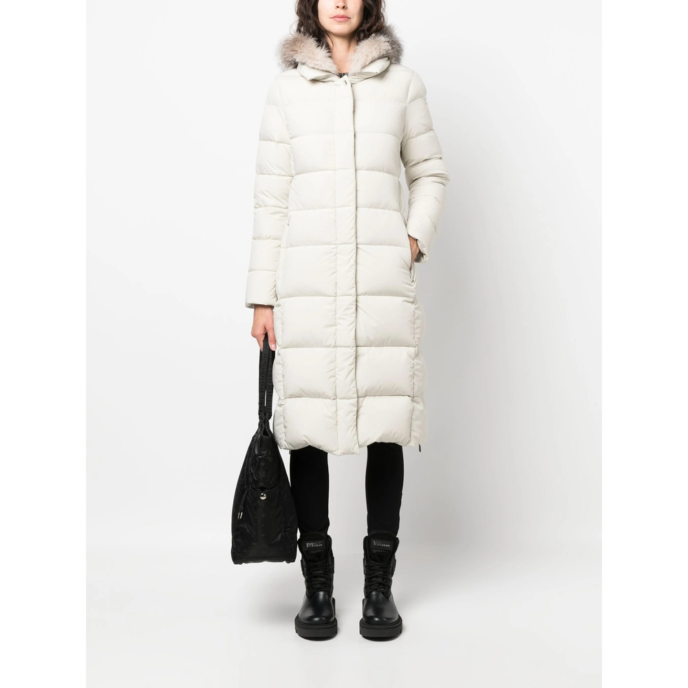 [Moorer] Coat FW26 I100047 ZAGARA-KN IVORY