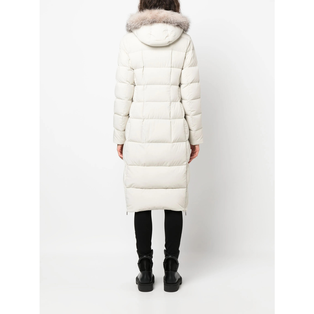 [Moorer] Coat FW26 I100047 ZAGARA-KN IVORY