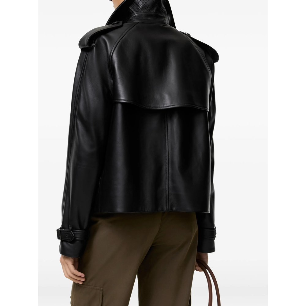 [Burberry] Leather Jacket FW26 8127296 MAYFAIR LT A1189