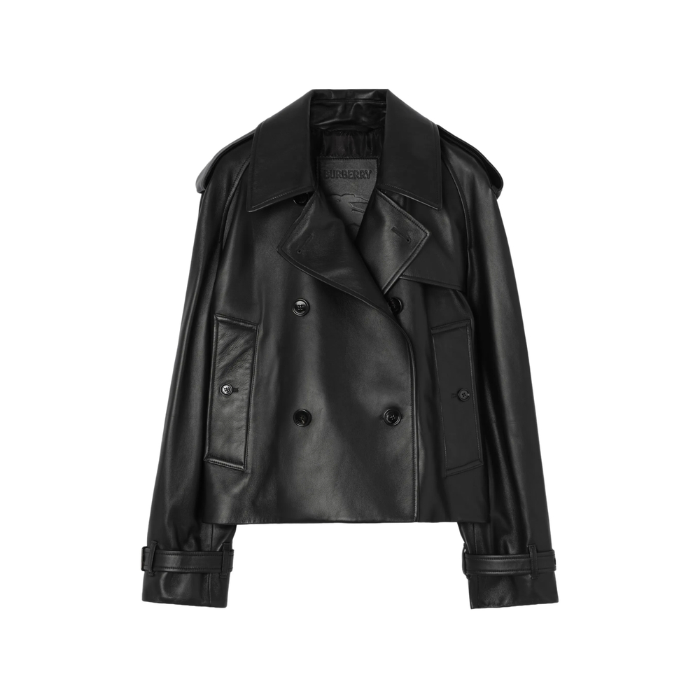 [Burberry] Leather Jacket FW26 8127296 MAYFAIR LT A1189