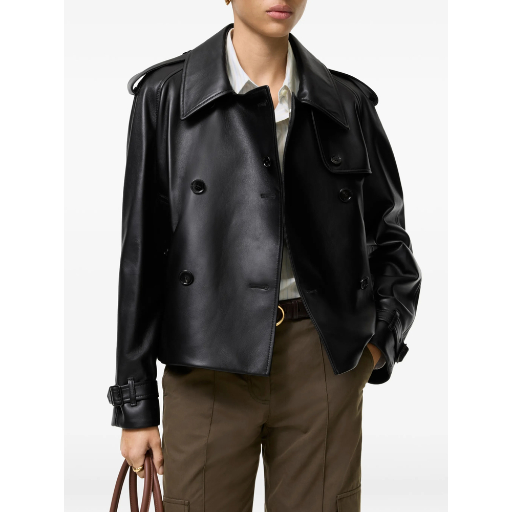 [Burberry] Leather Jacket FW26 8127296 MAYFAIR LT A1189