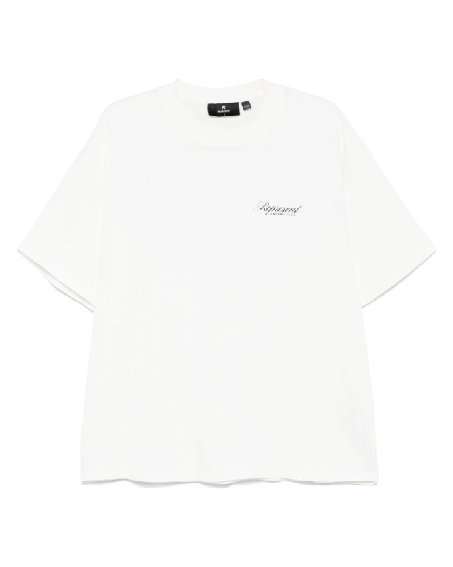 [Represent] T-shirts Short Sleeve FW26 OCM41201-072  WHITE